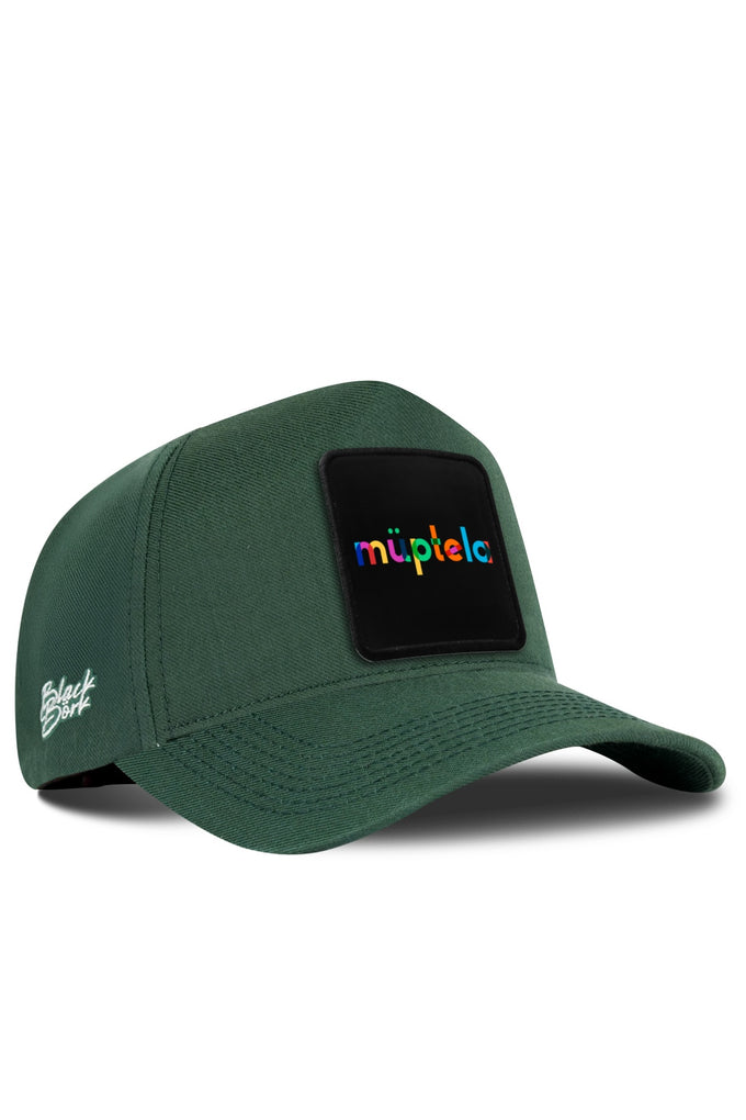 Müptela Logo Petrol Green Cordura Baseball Cap