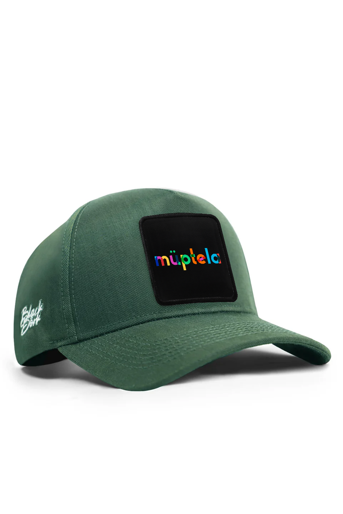 muptela-logolu-petrol-yesili-cordura-beyzbol-sapka-5327 - BlackBörk TR
