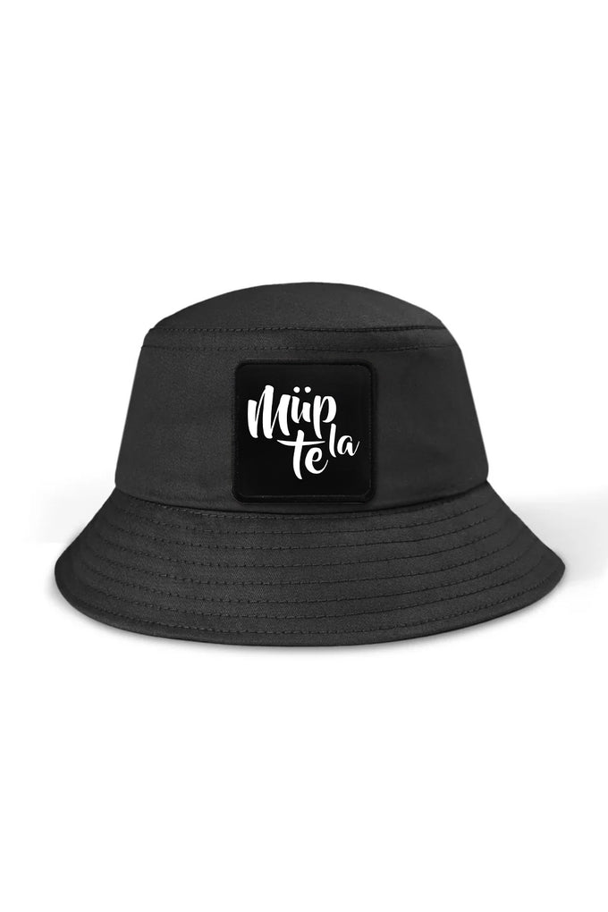 Müptela Logolu Siyah Bucket Şapka