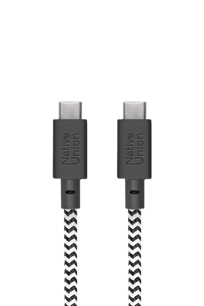 Native Union BELT CABLE XL C TO C ZEBRA 3M Şarj Kablosu