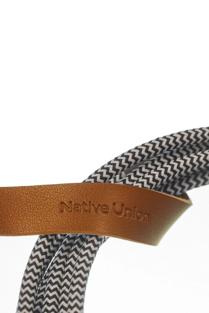 Native Union BELT CABLE XL C TO C ZEBRA 3M Şarj Kablosu