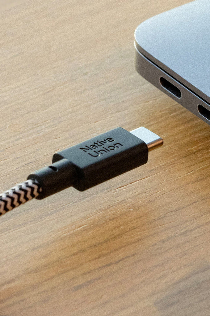 Native Union BELT CABLE XL C TO C ZEBRA 3M Şarj Kablosu