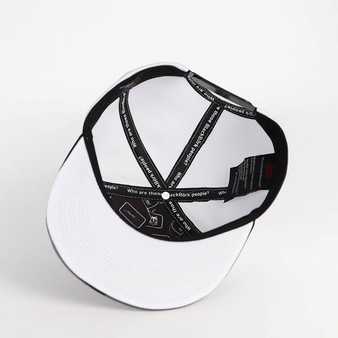 no-control-logolu-siyah-beyaz-hip-hop-sapka-3586 - BlackBörk TR