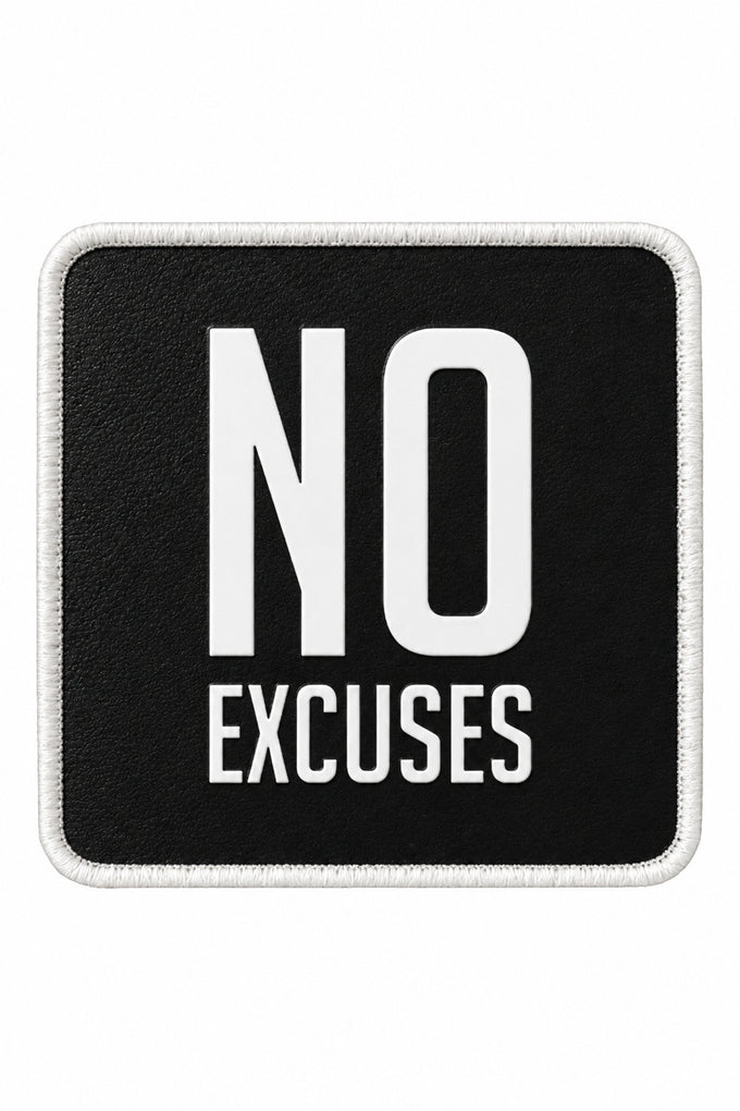 No Excuses Logo V1 Bench