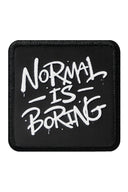 Normal is Boring Logolu