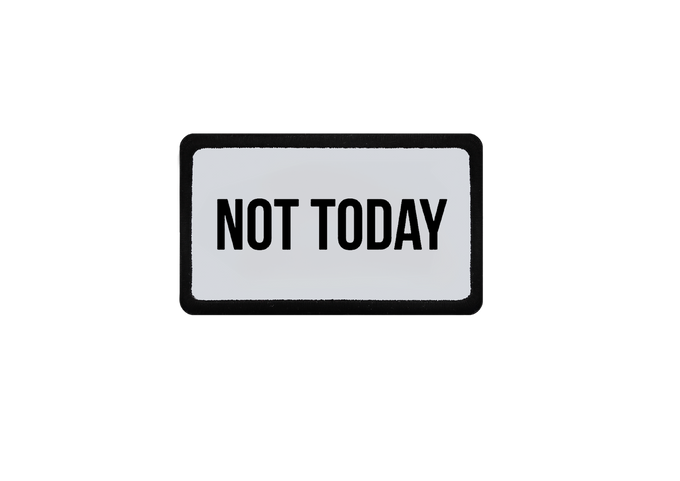 not-today-logolu-5974 - BlackBörk TR