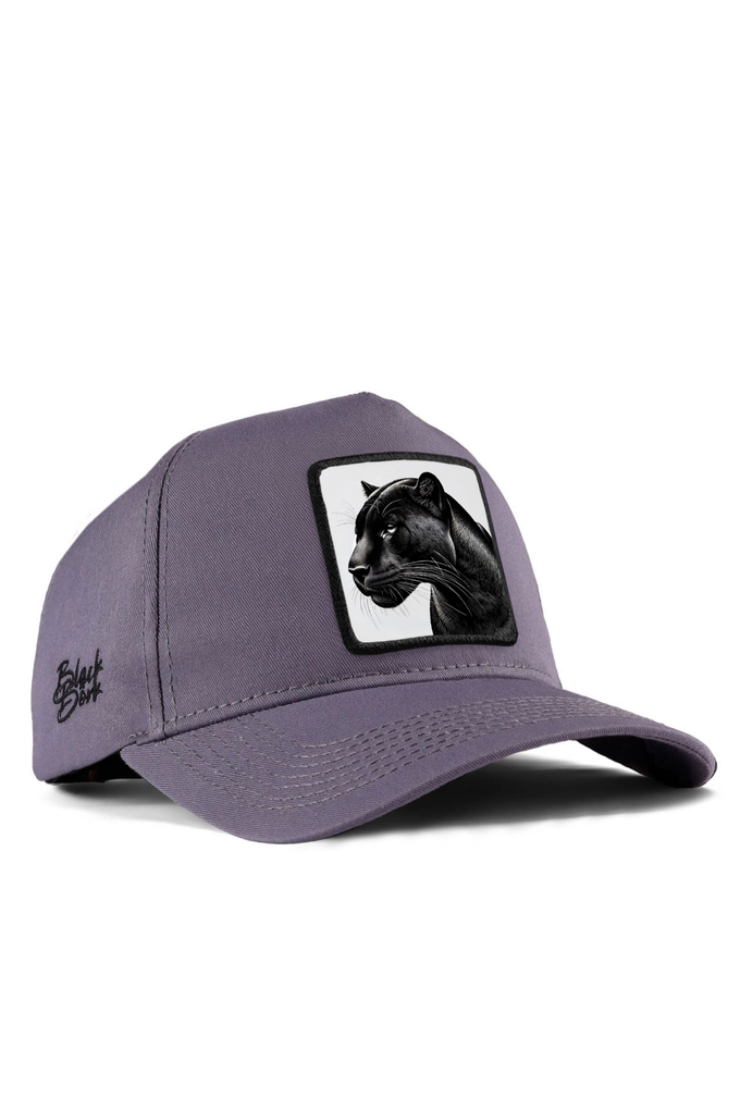 panter-logolu-gri-beyzbol-premium-sapka-5739 - BlackBörk TR