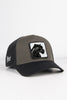 Panter Logolu Siyah-Haki Trucker Şapka
