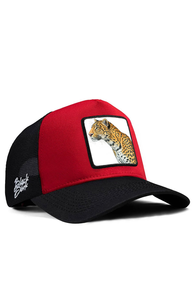 panter-logolu-siyah-kirmizi-trucker-sapka-3916 - BlackBörk TR