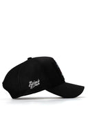 Panter Logolu Siyah Trucker Şapka