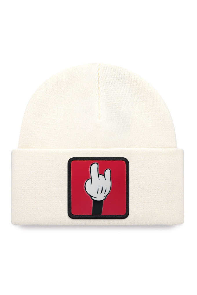 parmak-logolu-beyaz-bere-443 - BlackBörk TR