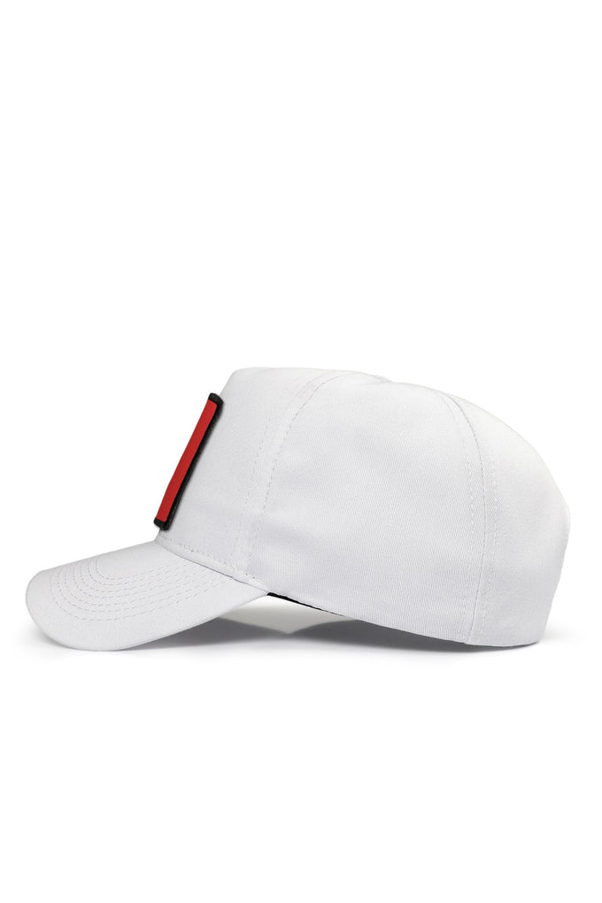 parmak-logolu-beyaz-beyzbol-sapka-670 - BlackBörk TR