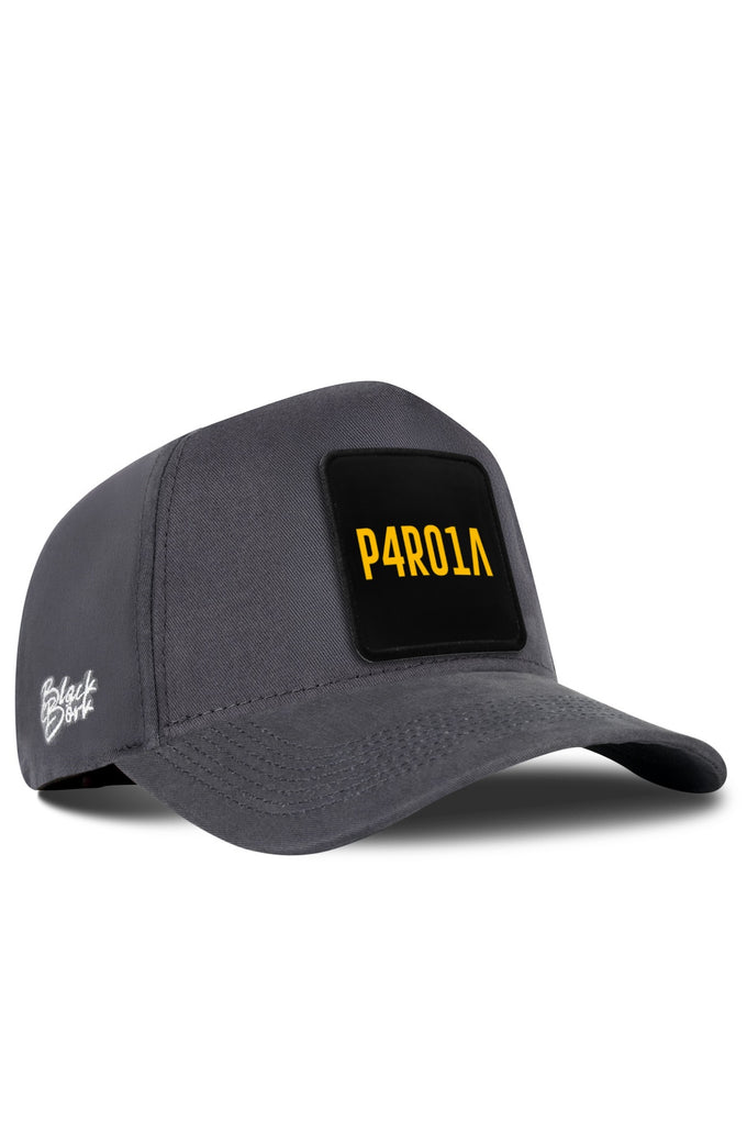 Parola Logolu Antrasit Beyzbol Şapka