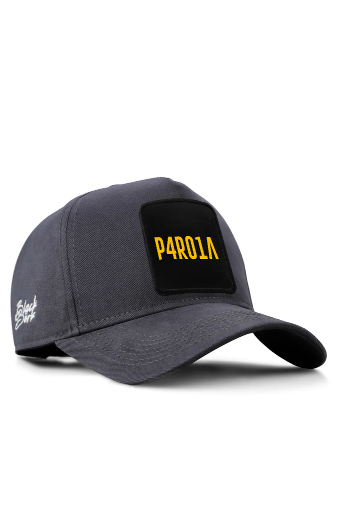 parola-logolu-antrasit-beyzbol-sapka-5335 - BlackBörk TR