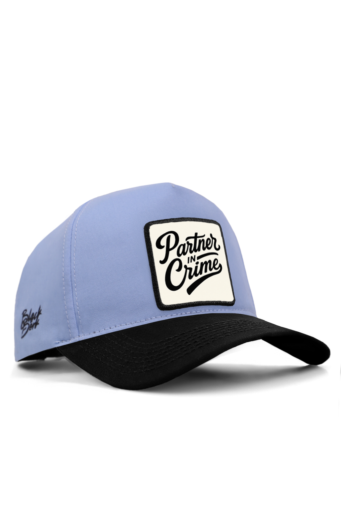 partner-in-crime-logolu-siyah-buz-mavi-beyzbol-sapka-5787 - BlackBörk TR