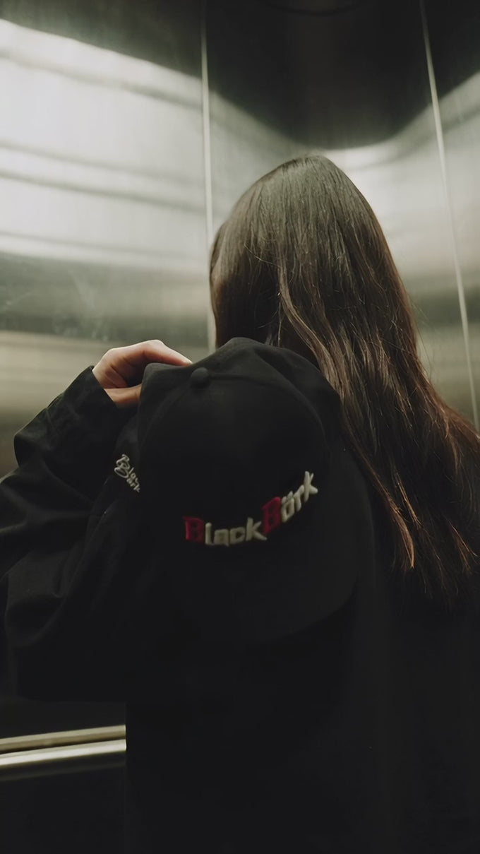 BlackBörk Nakışlı Six Siyah Beyzbol Şapka