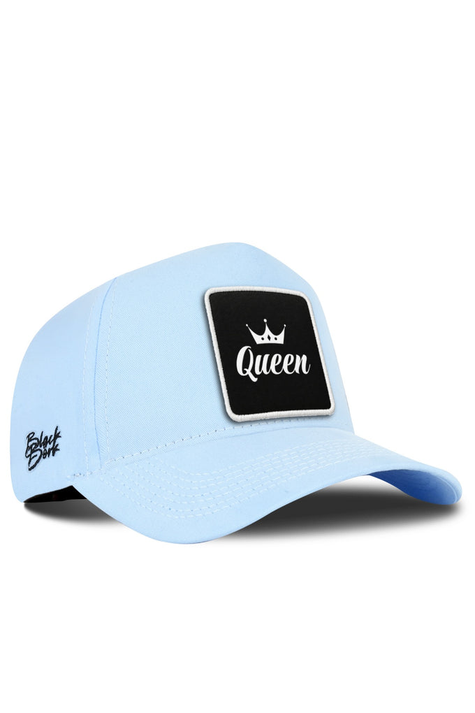 Queen Logolu Buz Mavi Beyzbol Premium Şapka