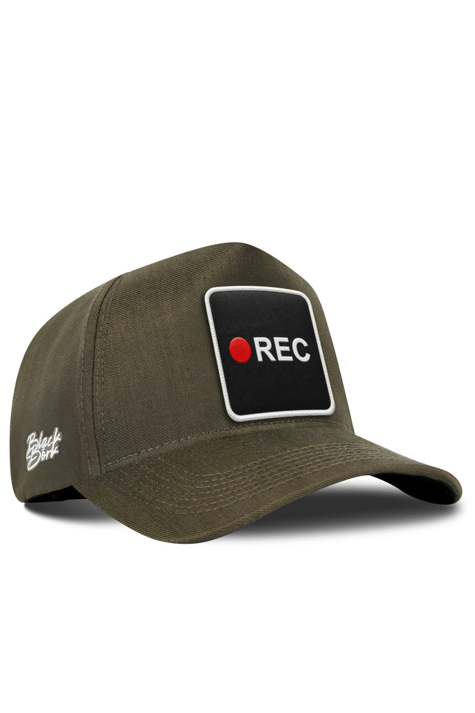 Rec Logolu Cordura Haki Beyzbol Şapka