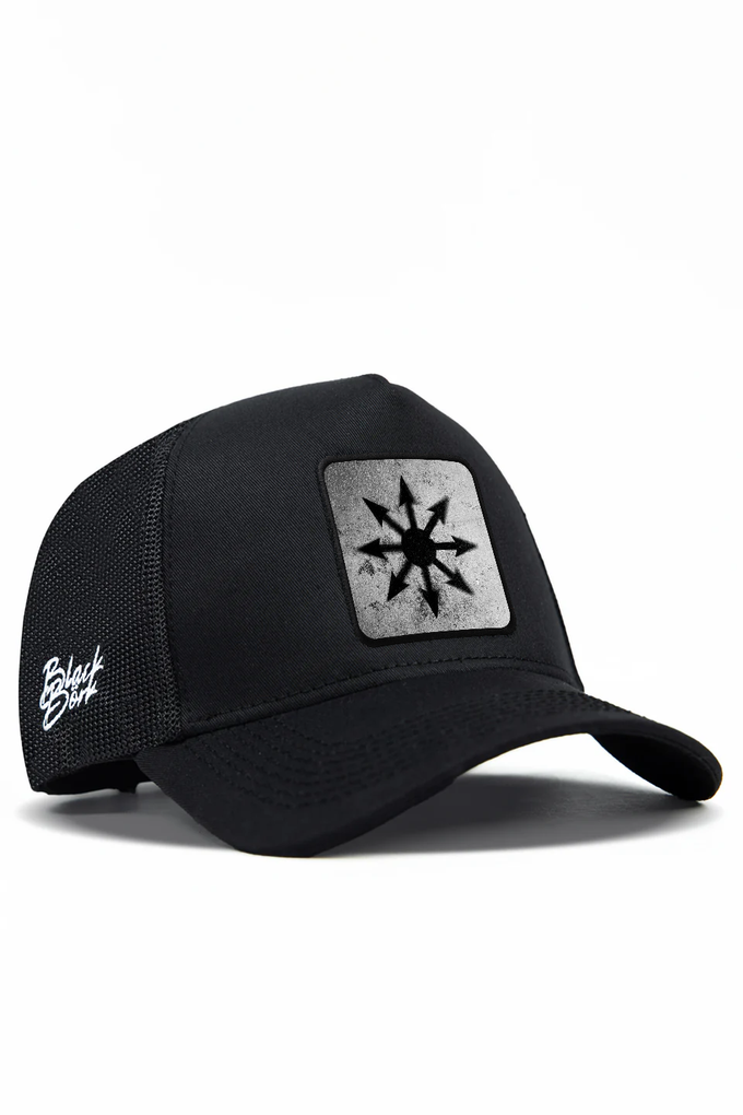 rhymestein-sembol-logolu-siyah-trucker-sapka-5413 - BlackBörk TR