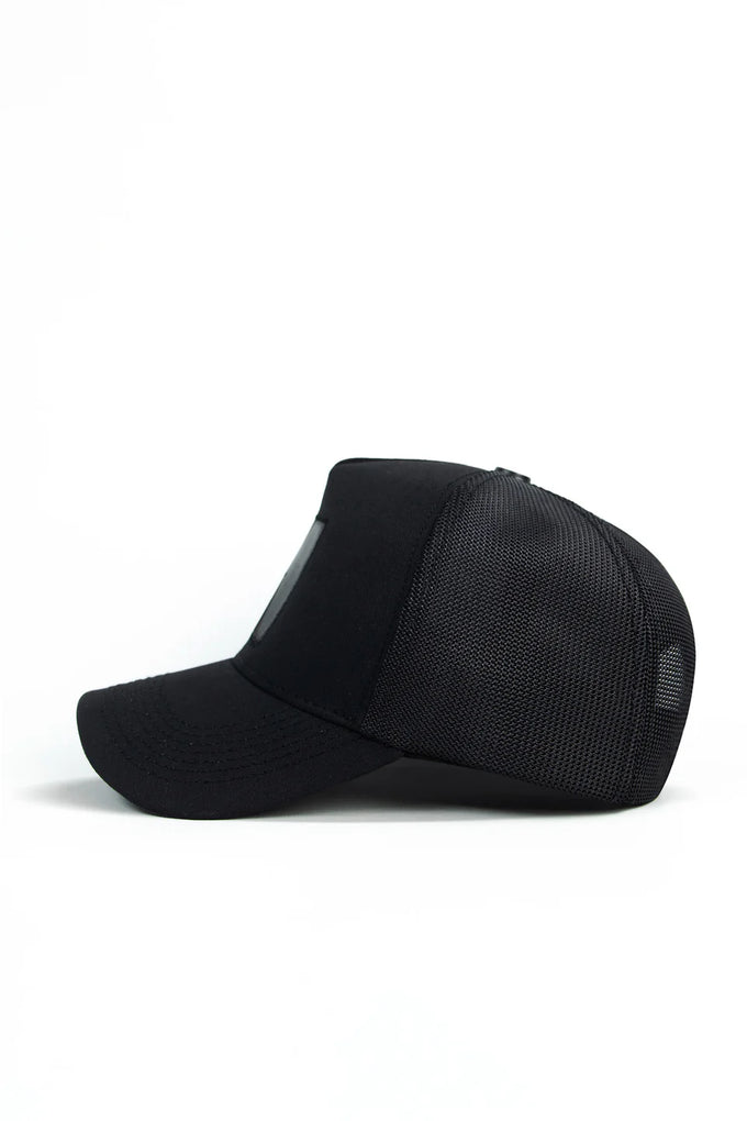 rhymestein-sembol-logolu-siyah-trucker-sapka-5415 - BlackBörk TR