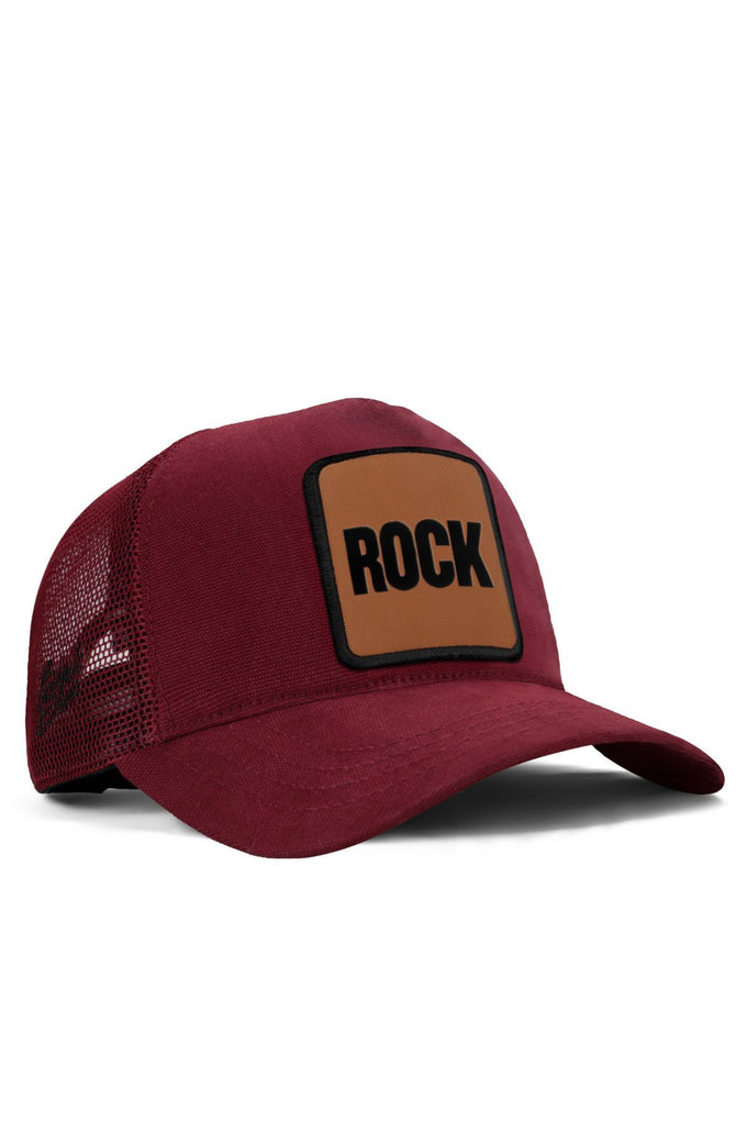 rock-logolu-bordo-trucker-sapka-1931 - BlackBörk TR