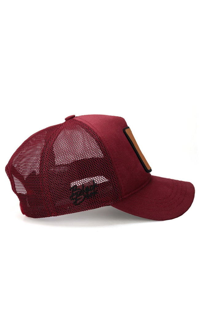 rock-logolu-bordo-trucker-sapka-1932 - BlackBörk TR