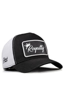 Royalty Logolu Siyah Trucker Şapka
