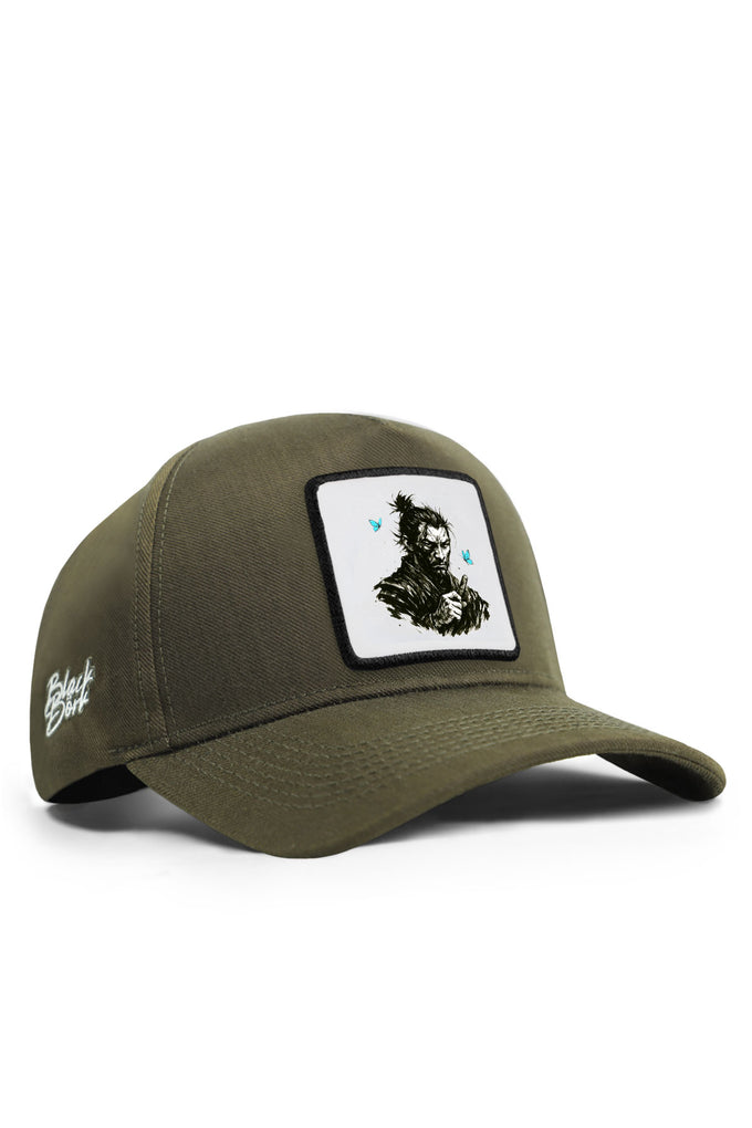 samuray-logolu-cordura-haki-beyzbol-sapka-4298 - BlackBörk TR