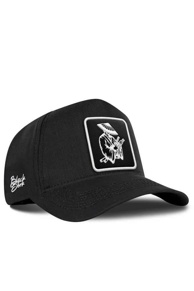 Samurai Logo Cordura Black Baseball Cap