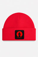 Red Beret with Samurai Logo