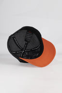 See You Later Never Logolu Kiremit-Siyah Trucker Şapka
