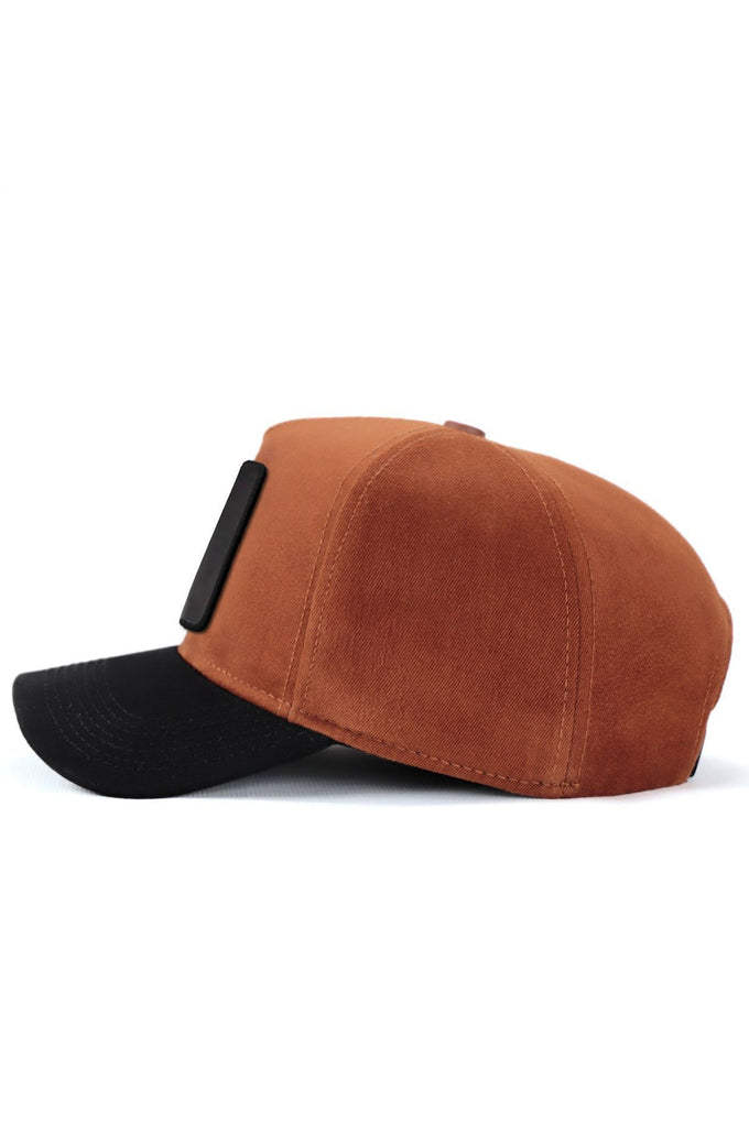 see-you-later-never-logolu-lacivert-camel-beyzbol-sapka-820 - BlackBörk TR