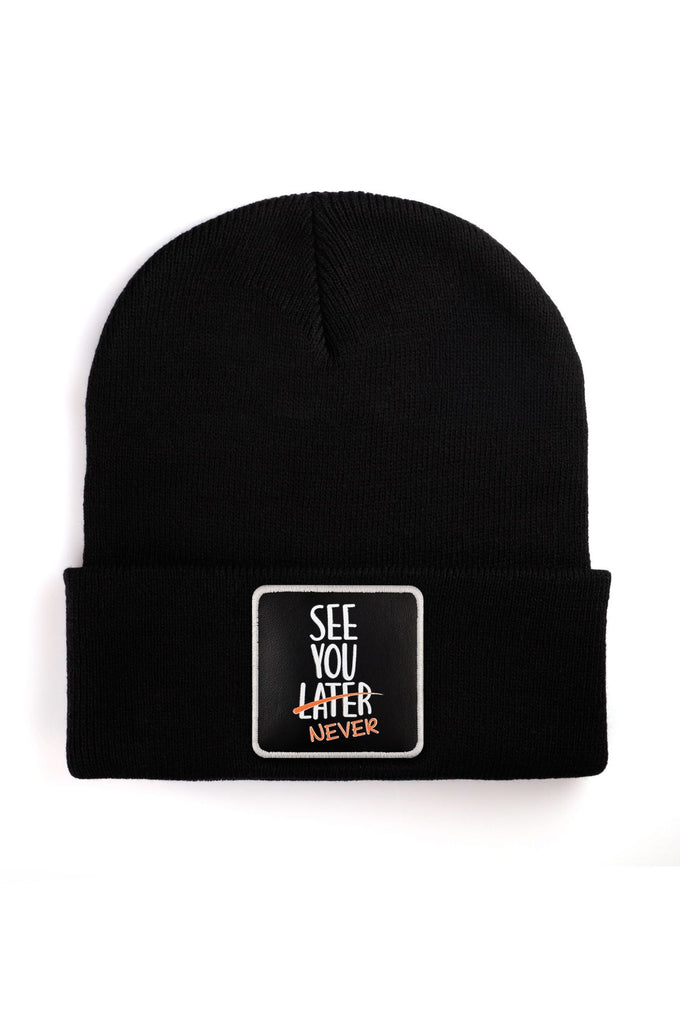 see-you-later-never-logolu-siyah-bere-427 - BlackBörk TR