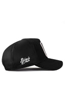 See You Later Never Logolu Siyah Trucker Şapka