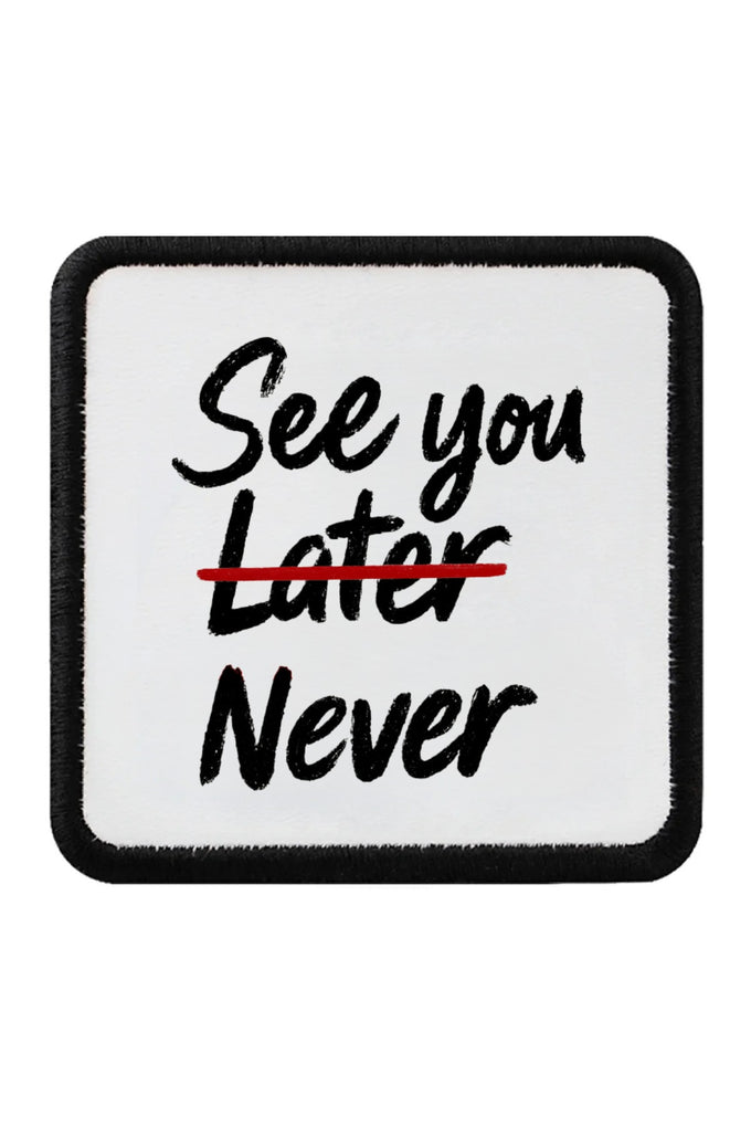 See You Later Never Logolu V1 Bench