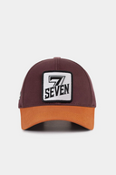 Six 7 Number Logo Terracotta-Brown Baseball Cap