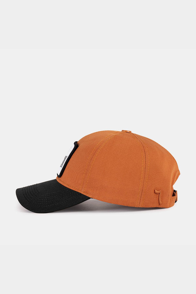 Six Number 7 Logo Black-Terra Baseball Cap