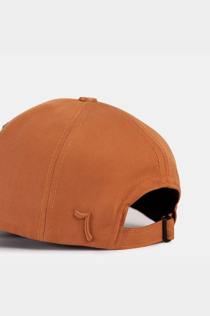 Six Number 7 Logo Black-Terra Baseball Cap