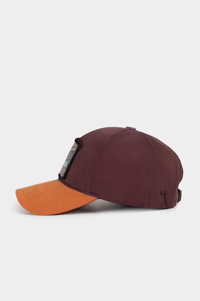 Six Cinema Logo Terracotta-Brown Baseball Cap