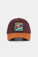 Six Cinema Logo Terracotta-Brown Baseball Cap