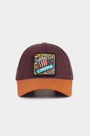 Six Cinema Logo Terracotta-Brown Baseball Cap