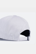 White Baseball Cap with Six Wolves Logo