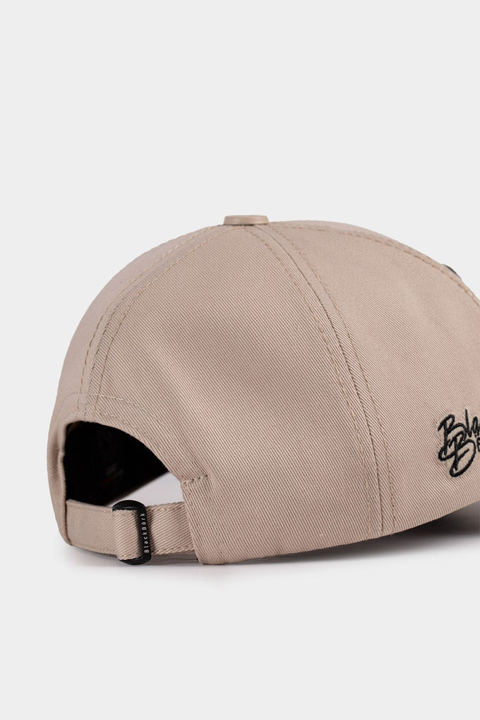 Beige Baseball Cap with Six Storm Logo
