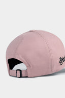 Salmon Baseball Cap with Six Wake Up Logo
