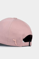 Salmon Baseball Cap with Six Wake Up Logo