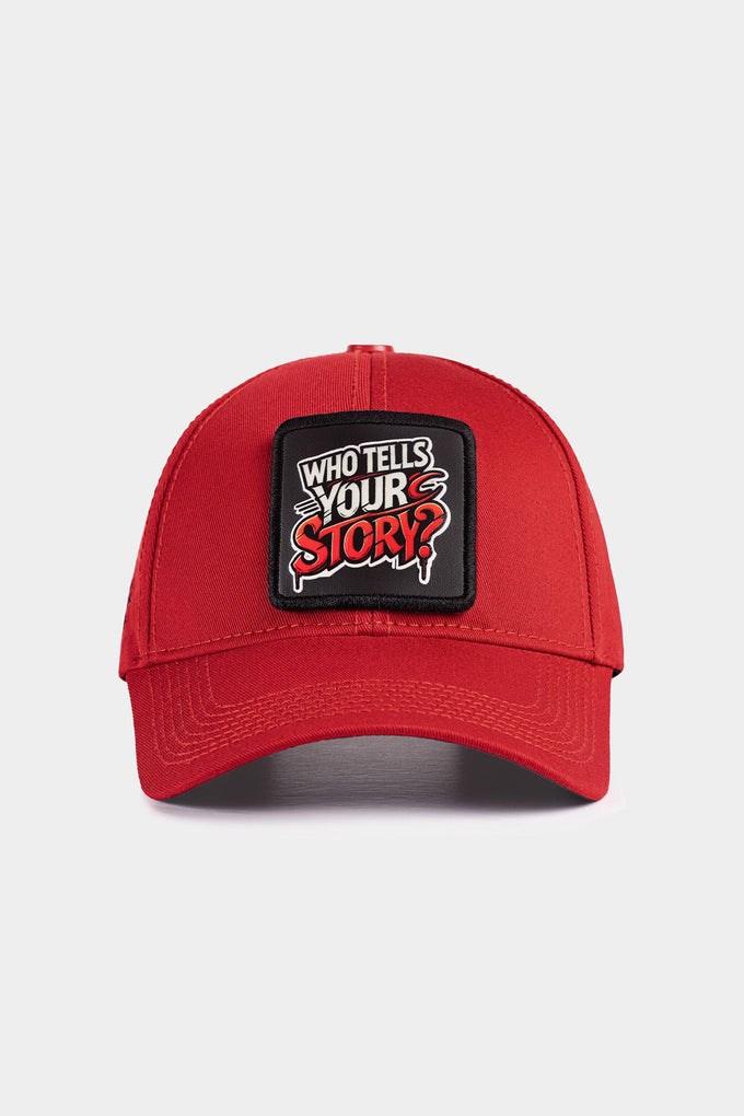six-who-tells-your-story-logolu-kirmizi-beyzbol-sapka-1266 - BlackBörk TR