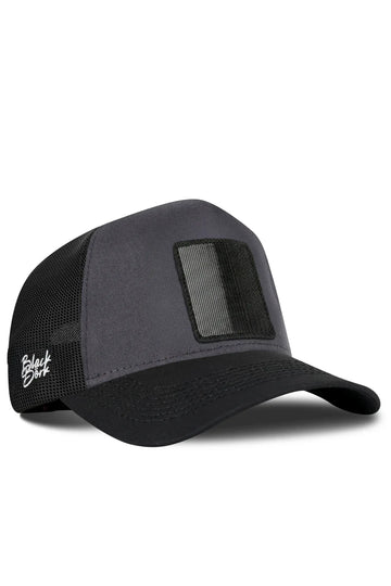 Siyah-Antrasit Trucker Şapka