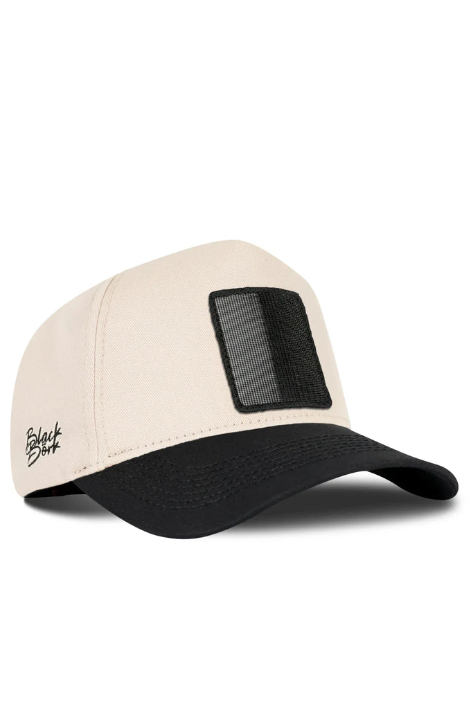 siyah-bej-beyzbol-sapka-6334 - BlackBörk TR