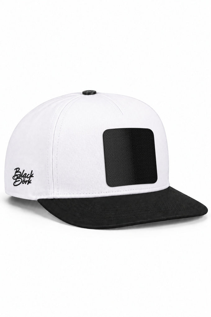 Black and White Hip Hop Cap