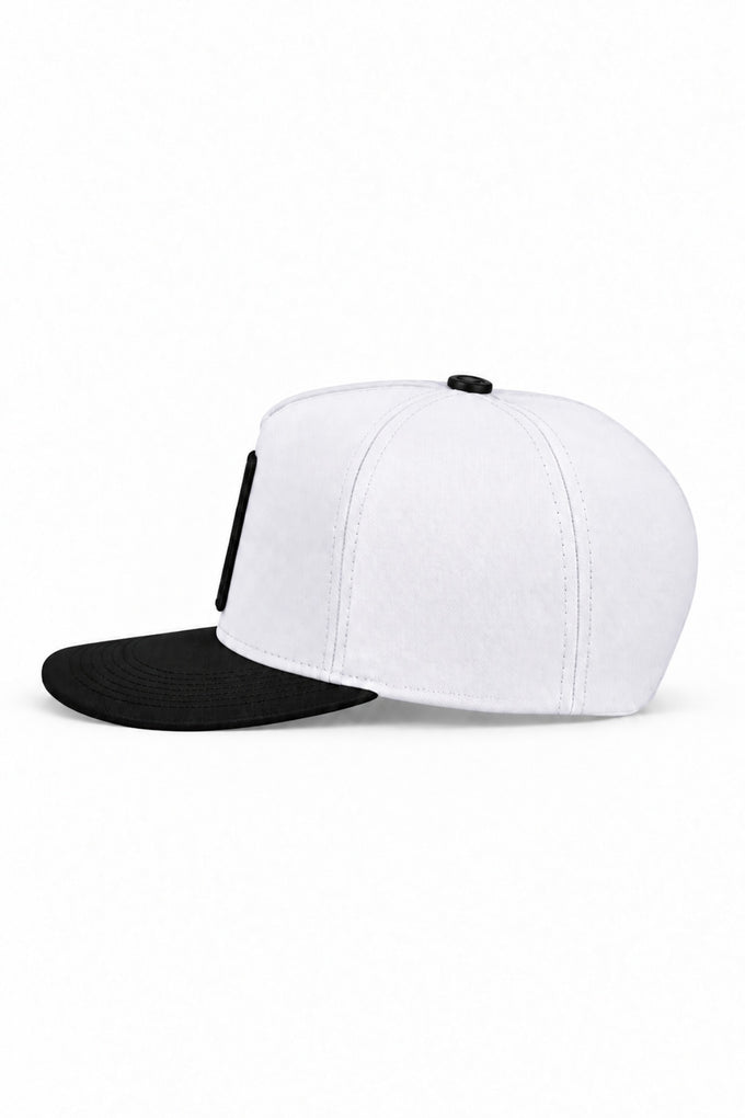 Black and White Hip Hop Cap
